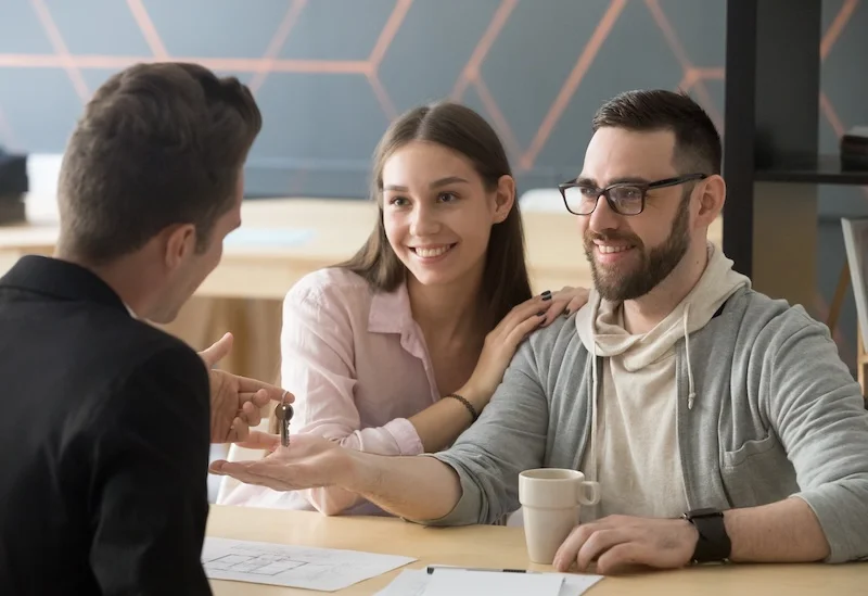 Couple Receiving Keys
